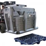 Gaffeltruck-tilbehør betonblokklemme klasse 3