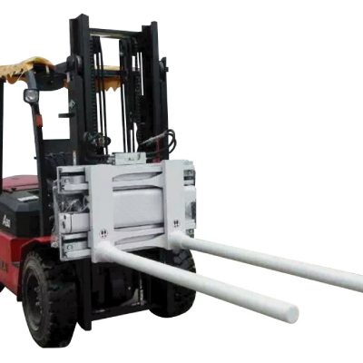 Sideskiftende stangarmklemmer med gaffeltruck