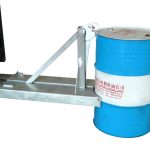 Typen BGN-1 55 gallon gaffeltruckhåndtering af rustfrit stål