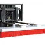 Gaffeltruck monteret gaffelseter til gaffeltruck