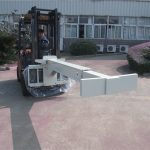 Hydraulisk gaffeltrucks tilbehør Glashåndterer